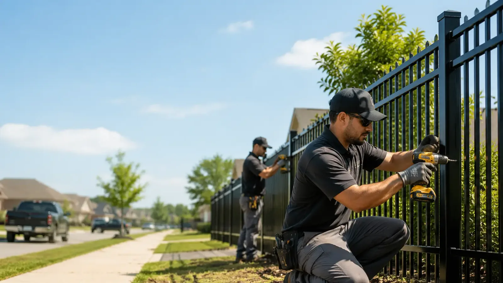 Metal Fence Installation in Hornick, IA